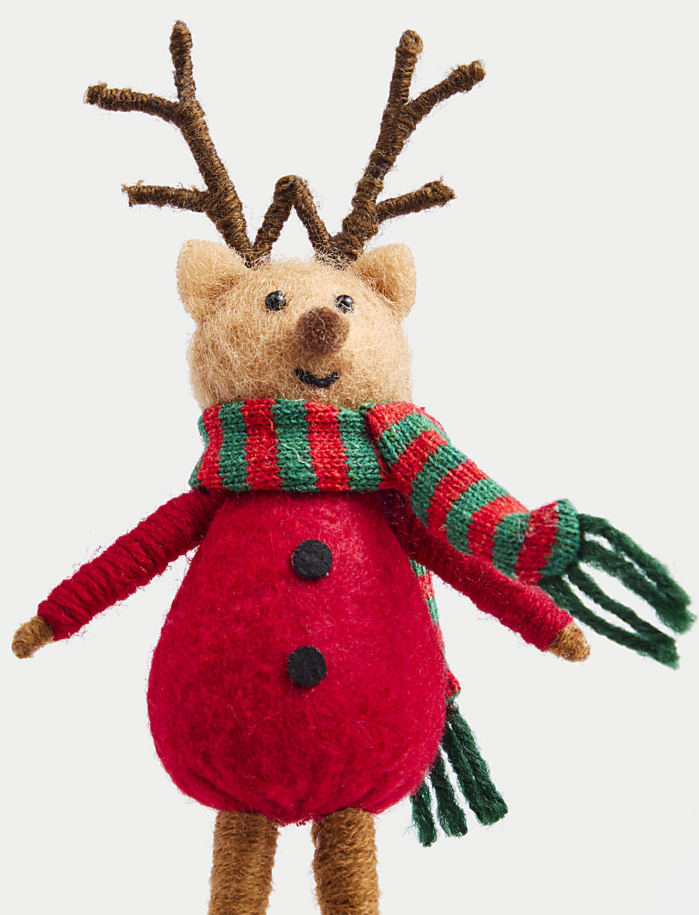 Felt Reindeer Hanging Decoration