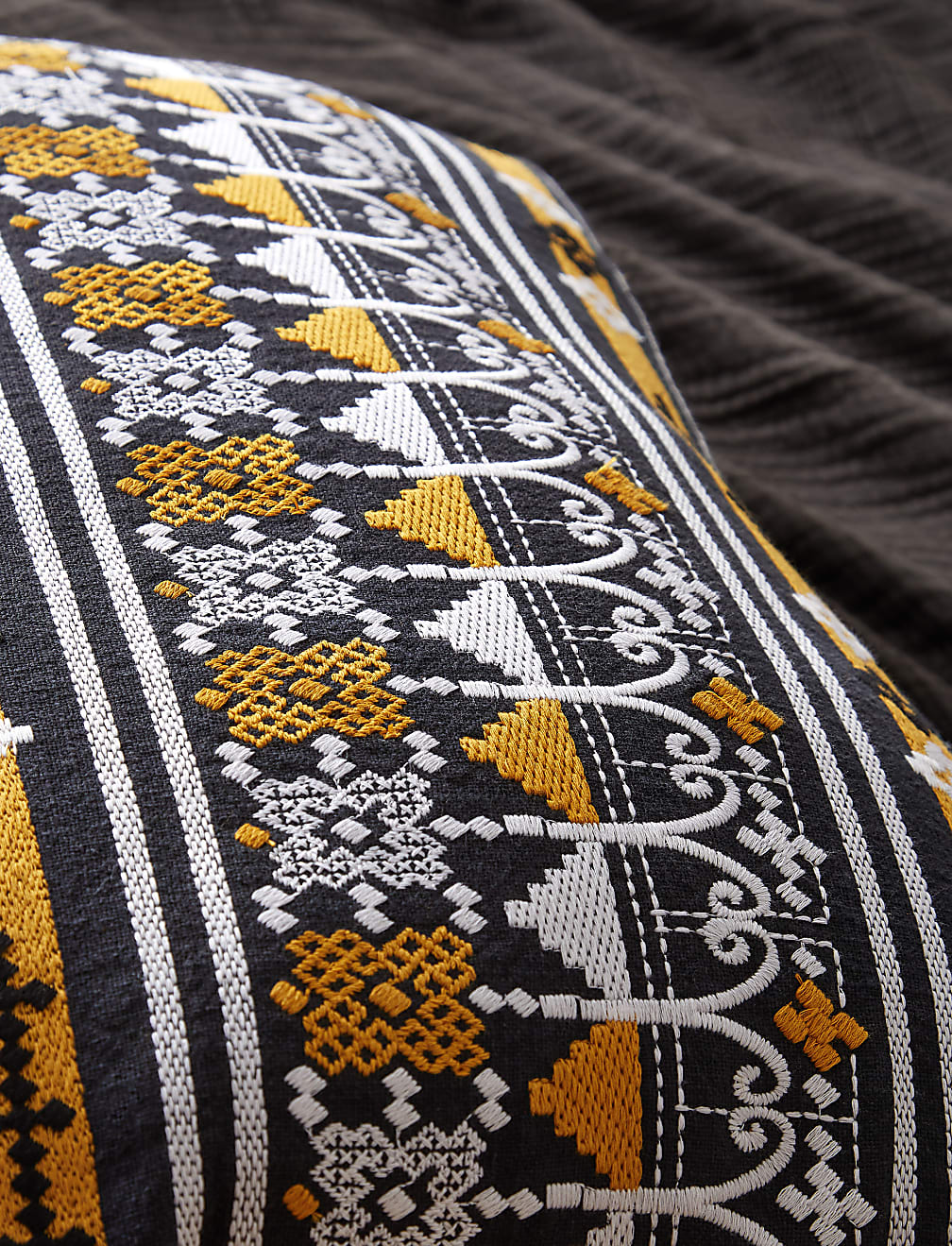 Casablanca Collection Marabout Bolster Cushion