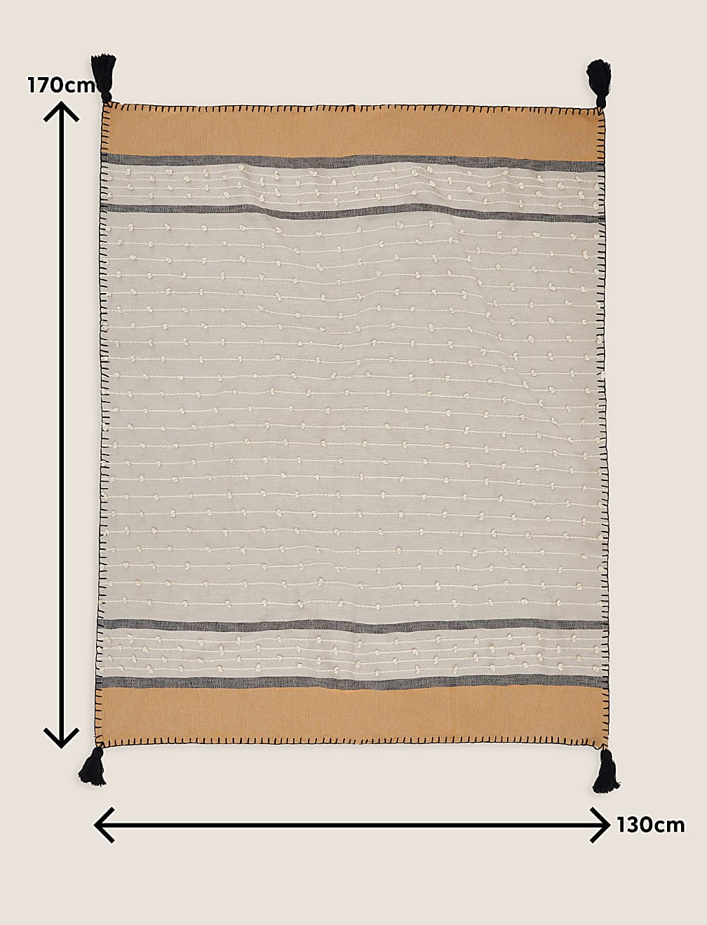 Casablanca Collection Belvedere Throw