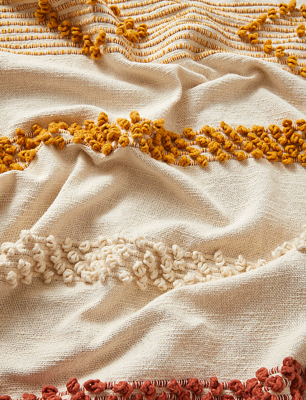 Casablanca Collection Anfa Tufted Throw