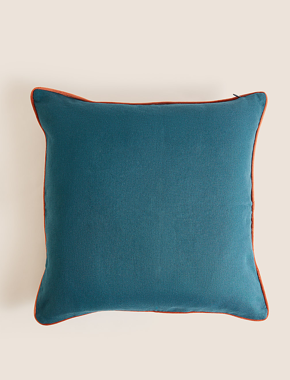 Cotton Rich Floral Embroidered Cushion