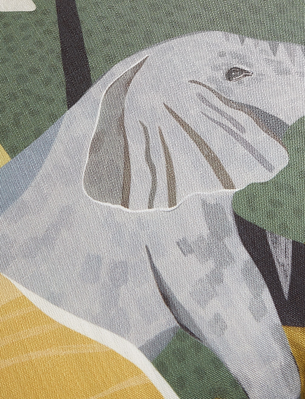 Set of 2 Elephant Print Outdoor Cushions