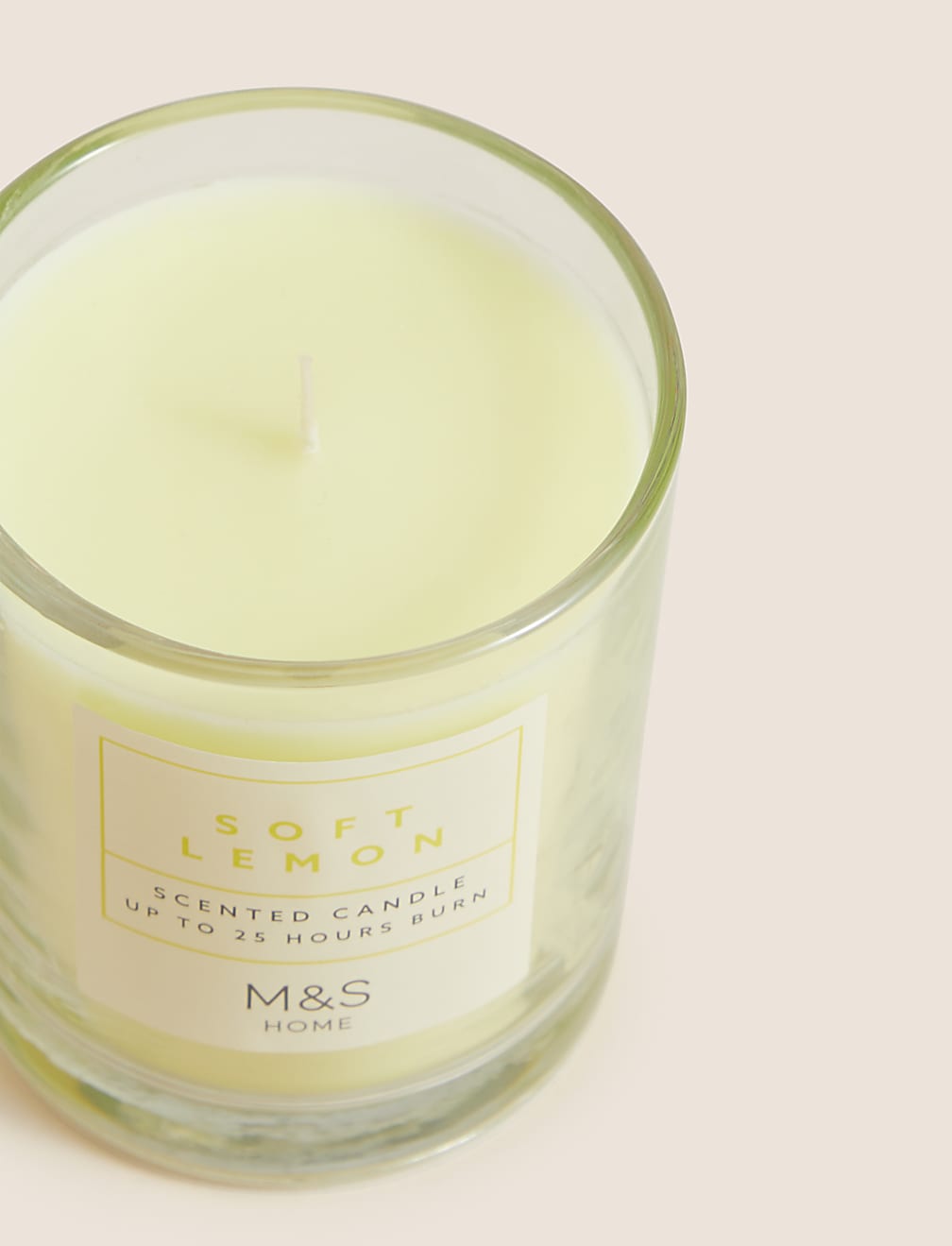 Soft Lemon Scented Candle