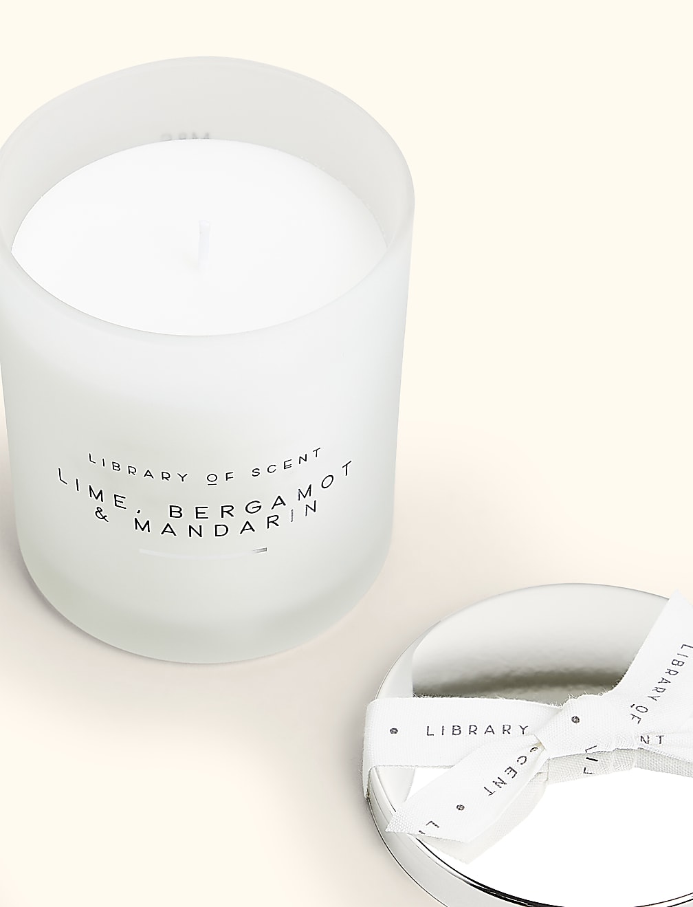Lime, Bergamot & Mandarin Scented Candle