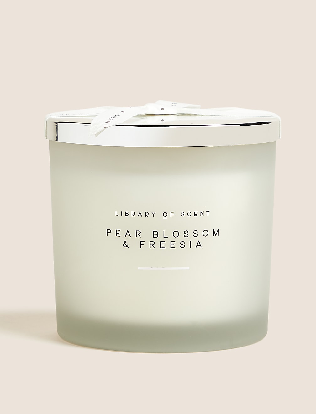 Pear Blossom & Freesia 3 Wick Candle