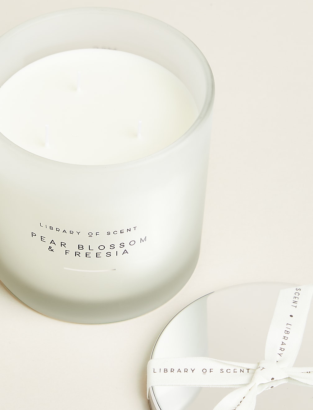 Pear Blossom & Freesia 3 Wick Candle