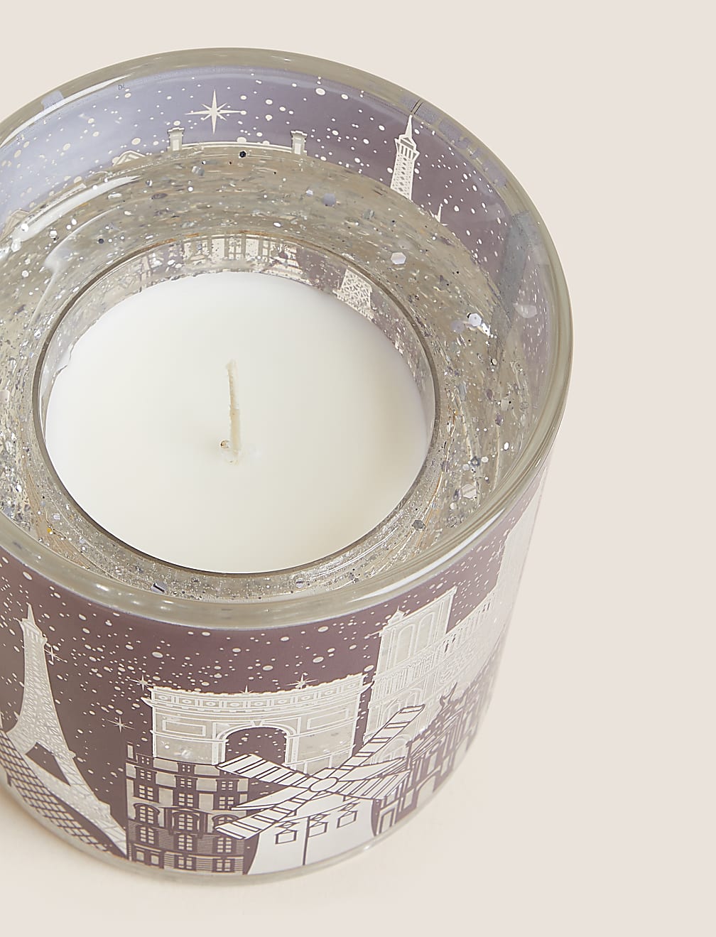 Paris Light Up Scented Candle