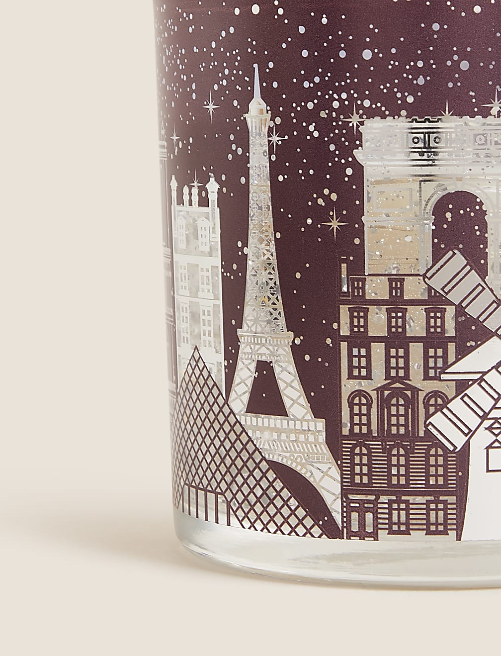 Paris Light Up Scented Candle