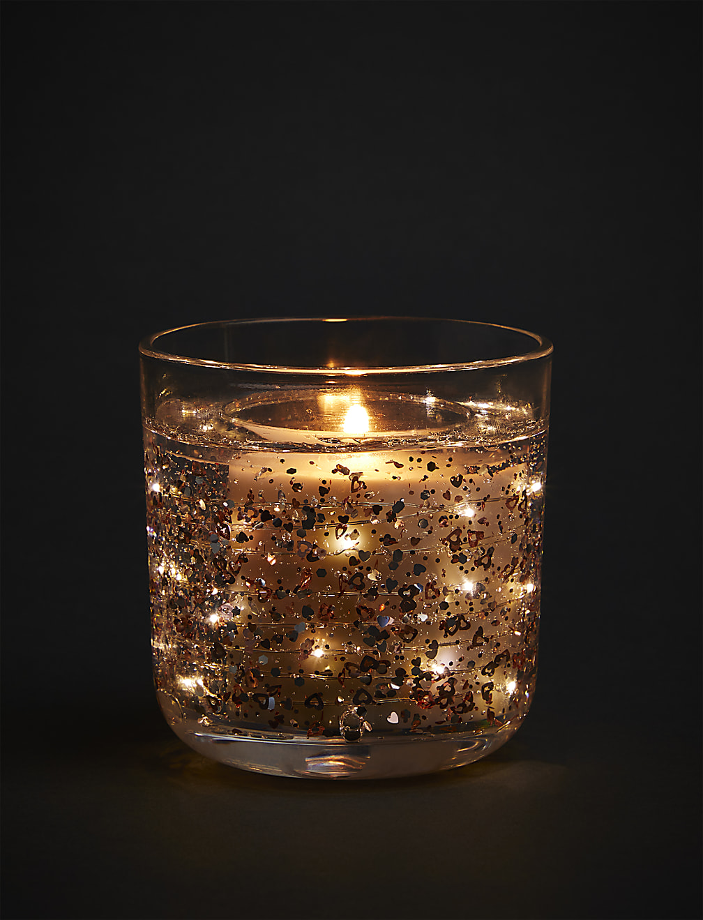 Heart Light Up Candle