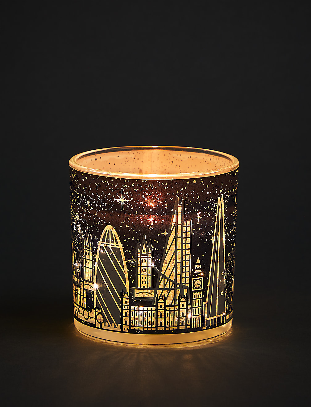 London Light Up Scented Candle