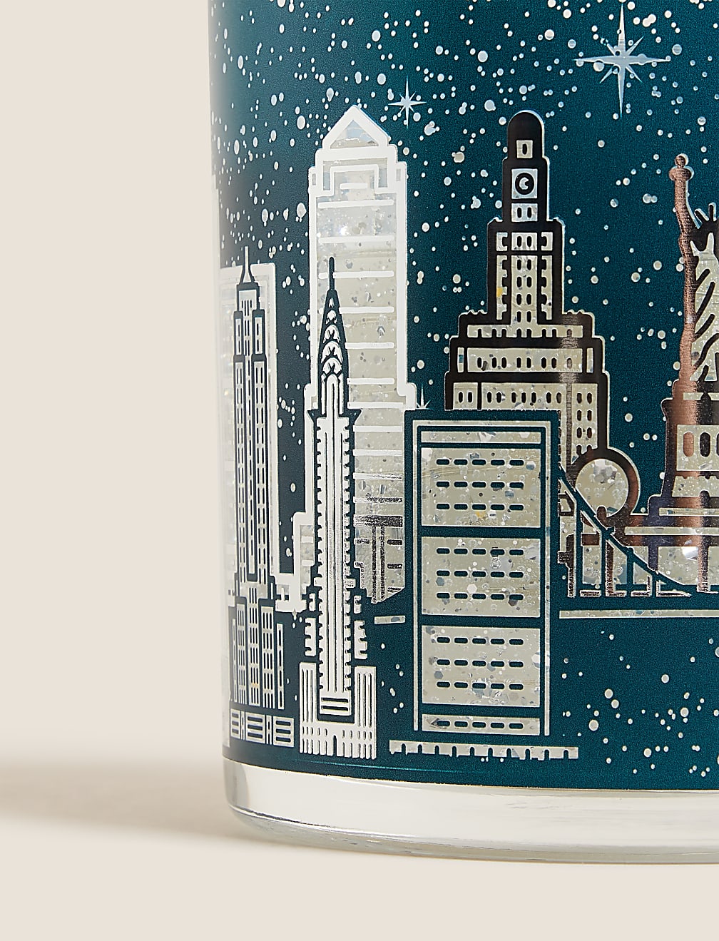New York Light Up Scented Candle