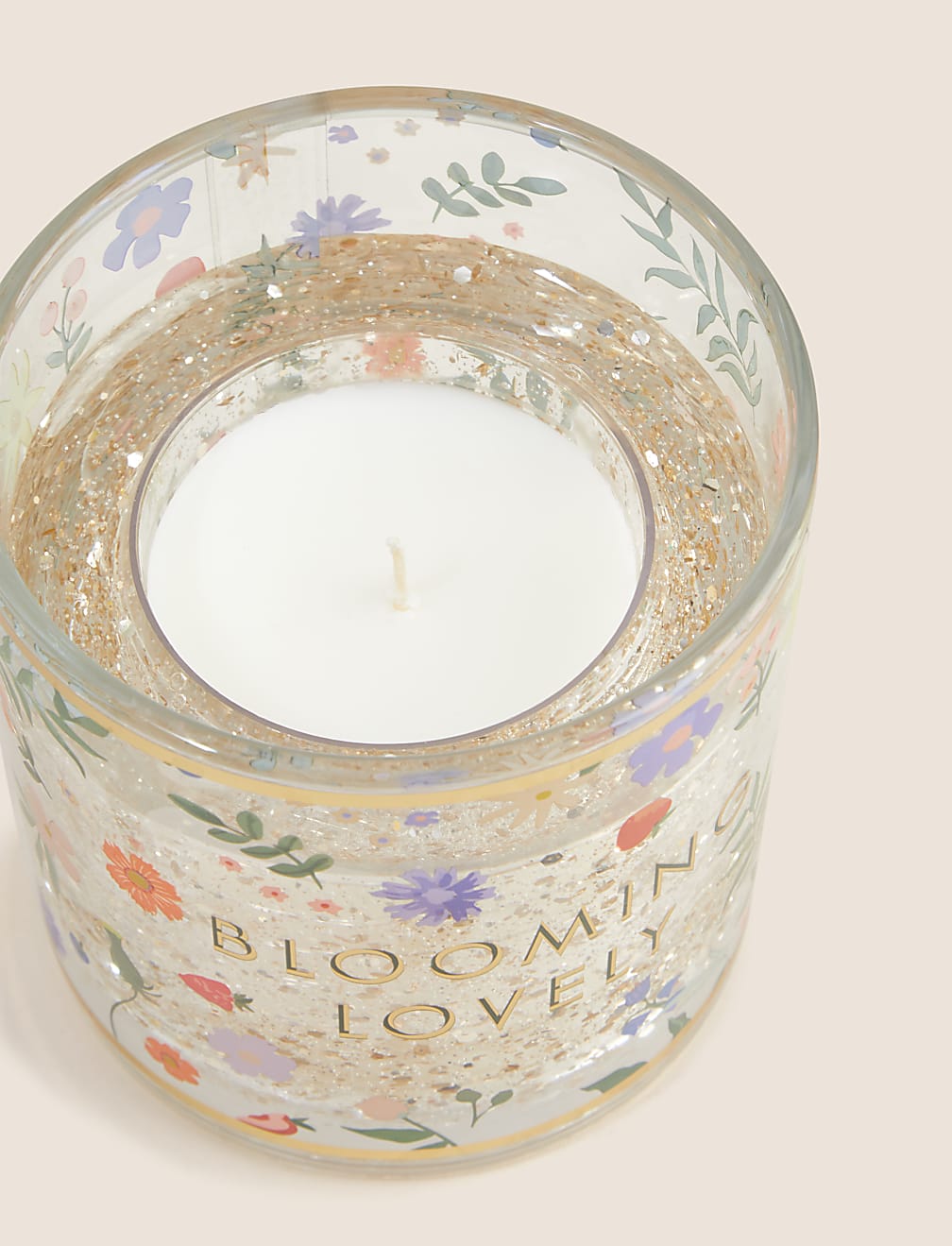 Blooming Lovely Light Up Candle