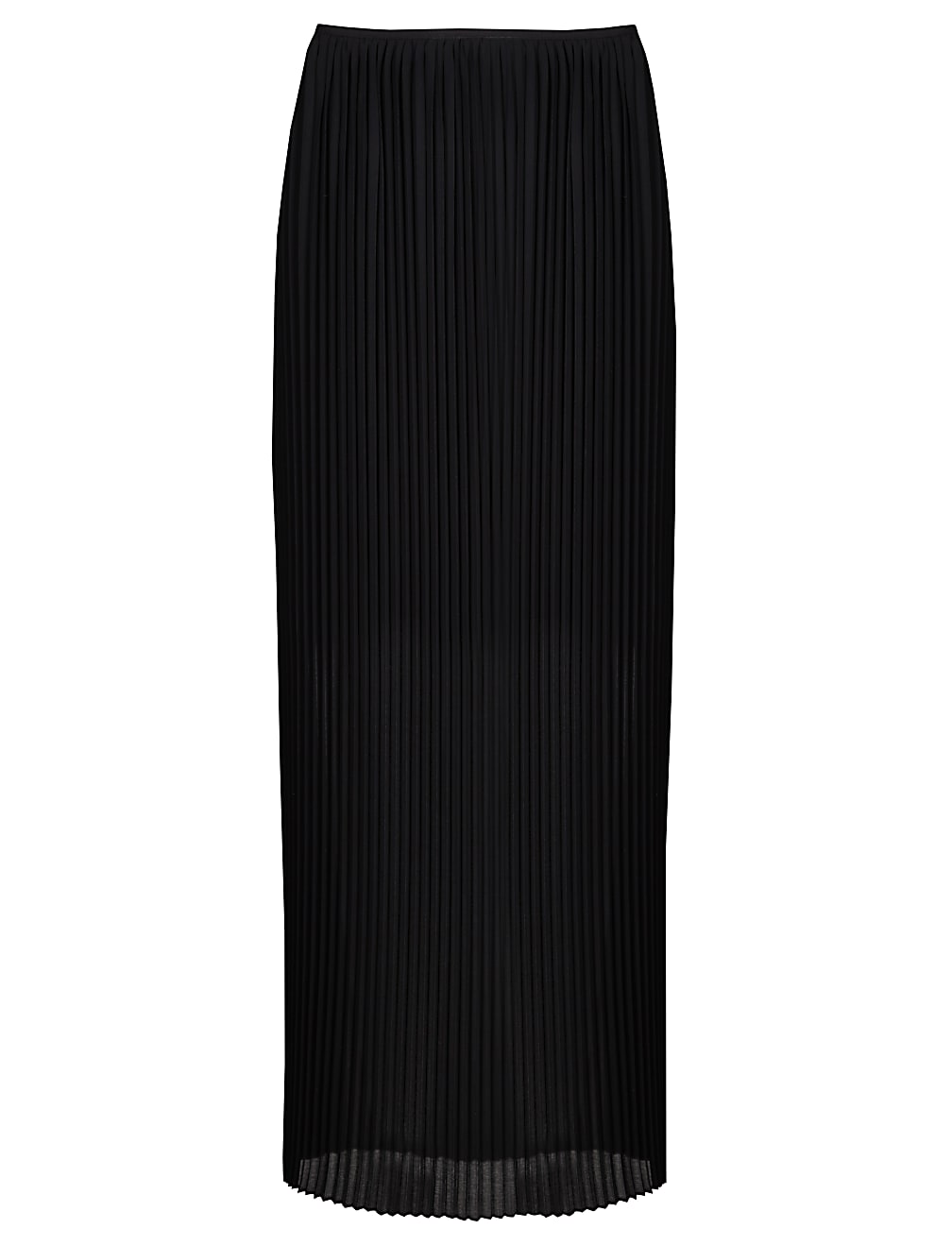 Pleated Maxi Skirt