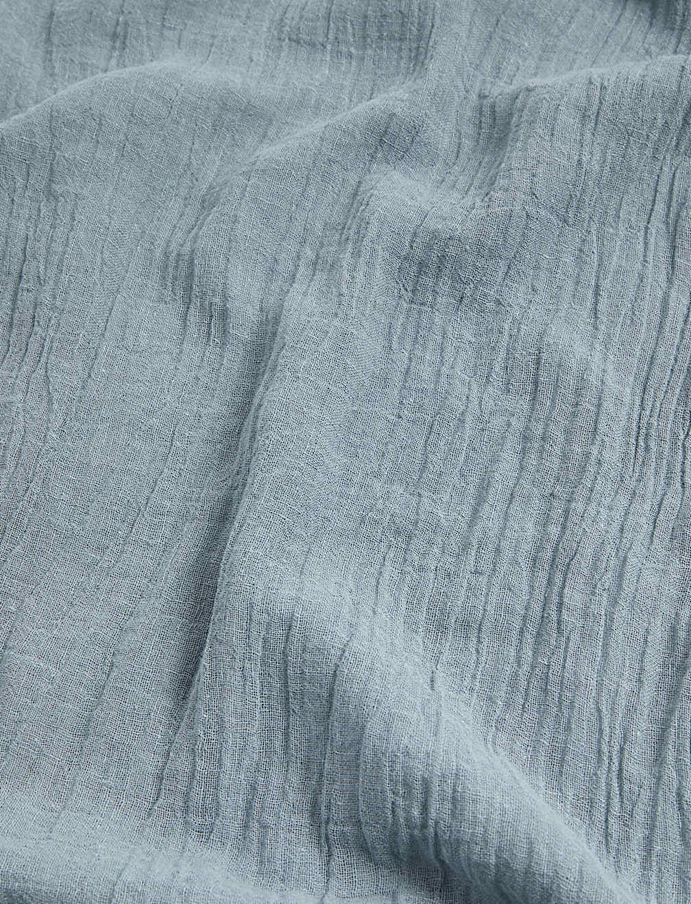 Linen Blend Fringed Scarf