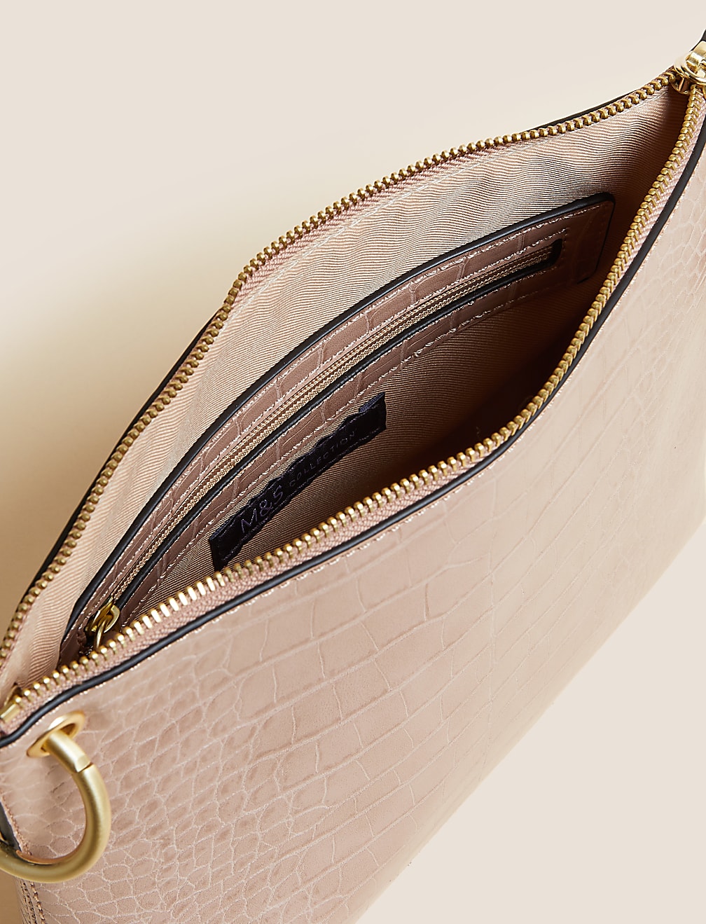 Faux Leather Cross Body Bag