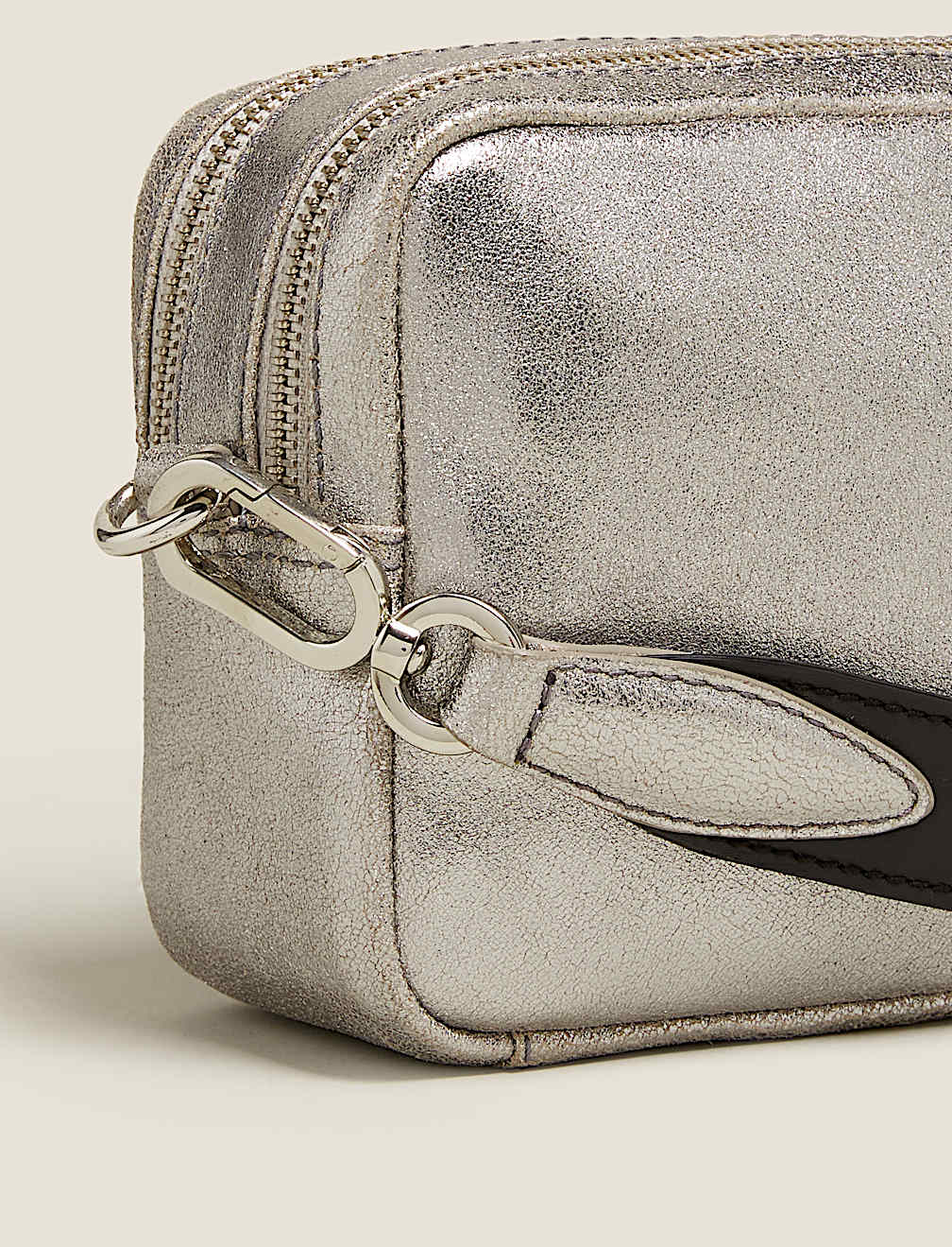 Leather Cross Body Camera Bag