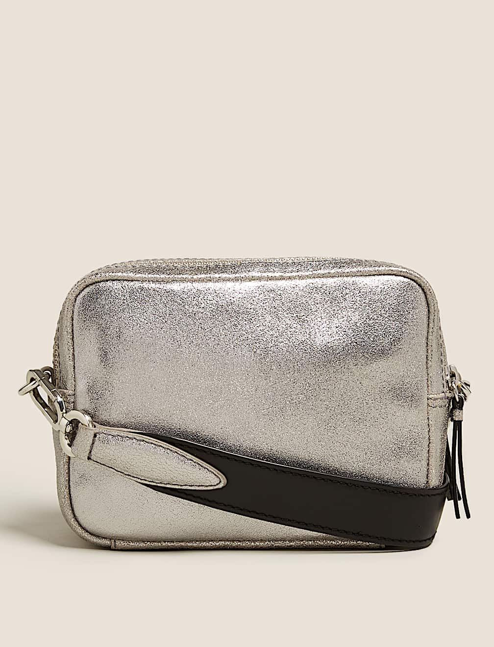 Leather Cross Body Camera Bag