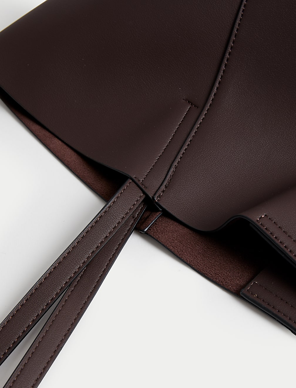 Faux Leather Tote Bag