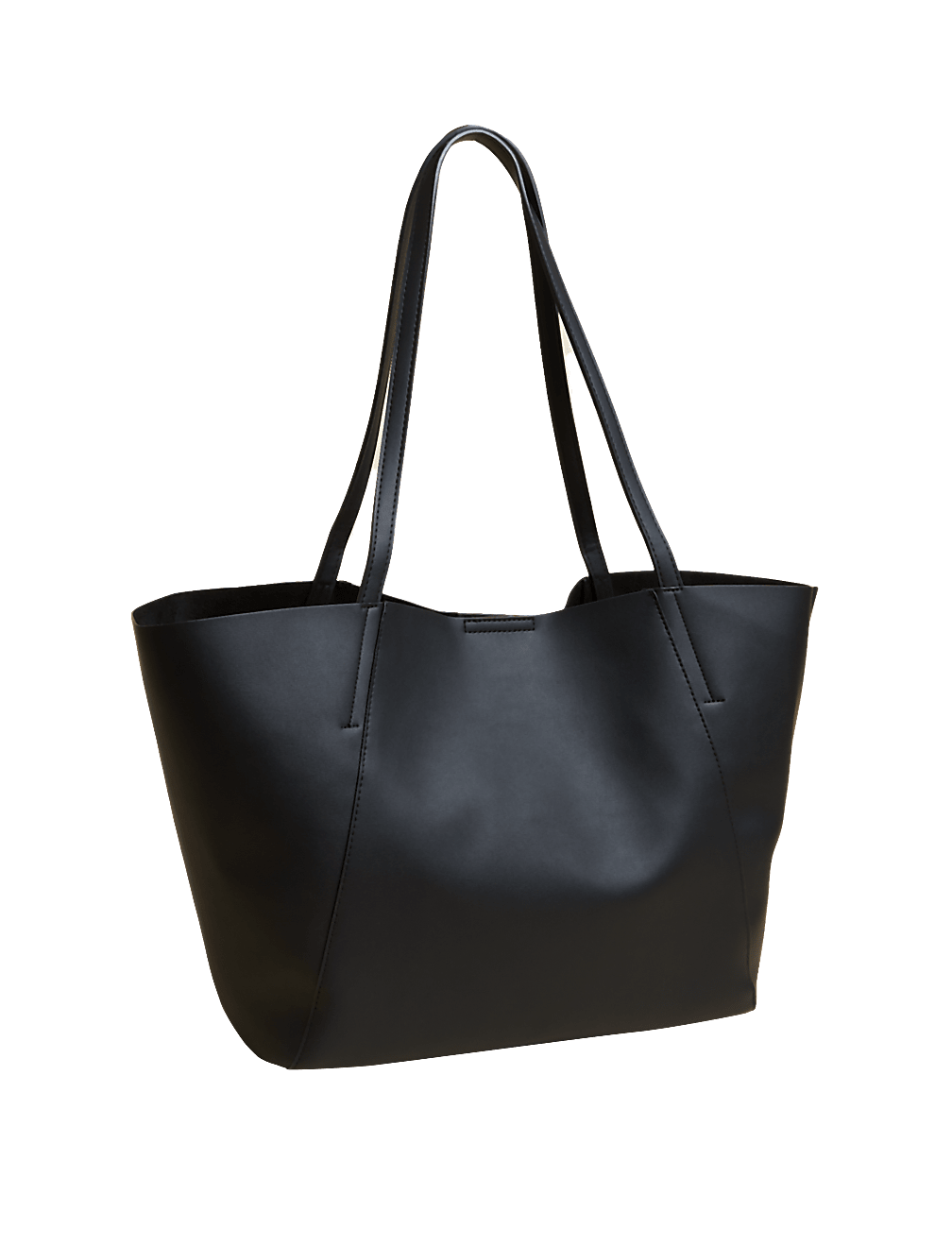 Faux Leather Tote Bag