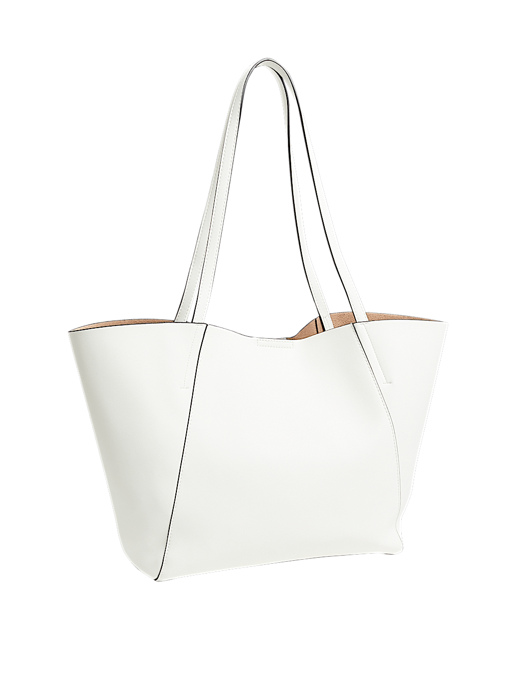 Faux Leather Tote Bag