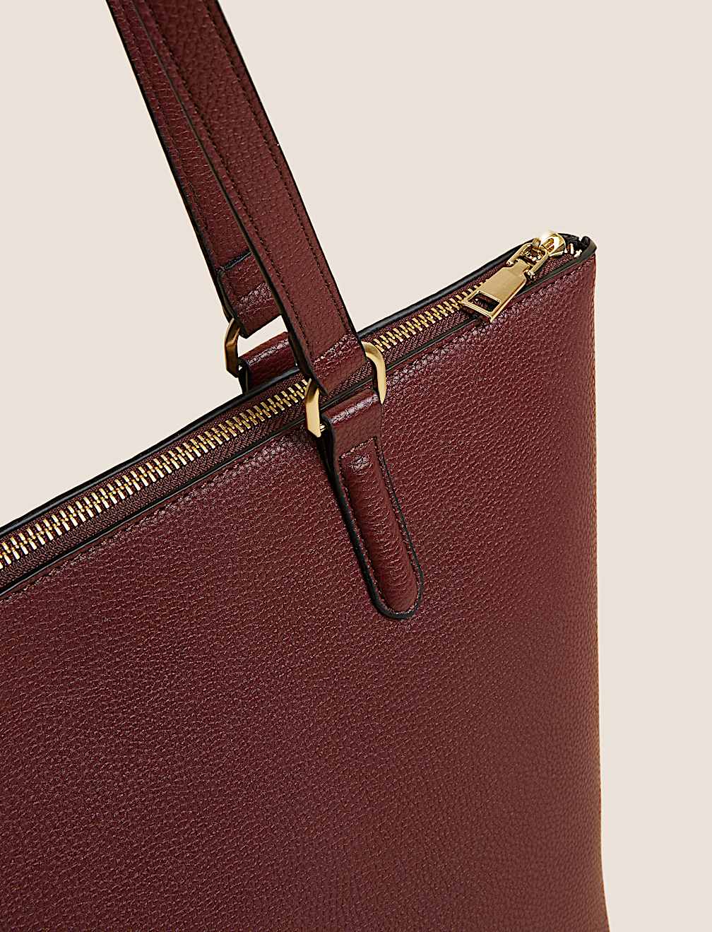 Faux Leather Croc Effect Tote Bag