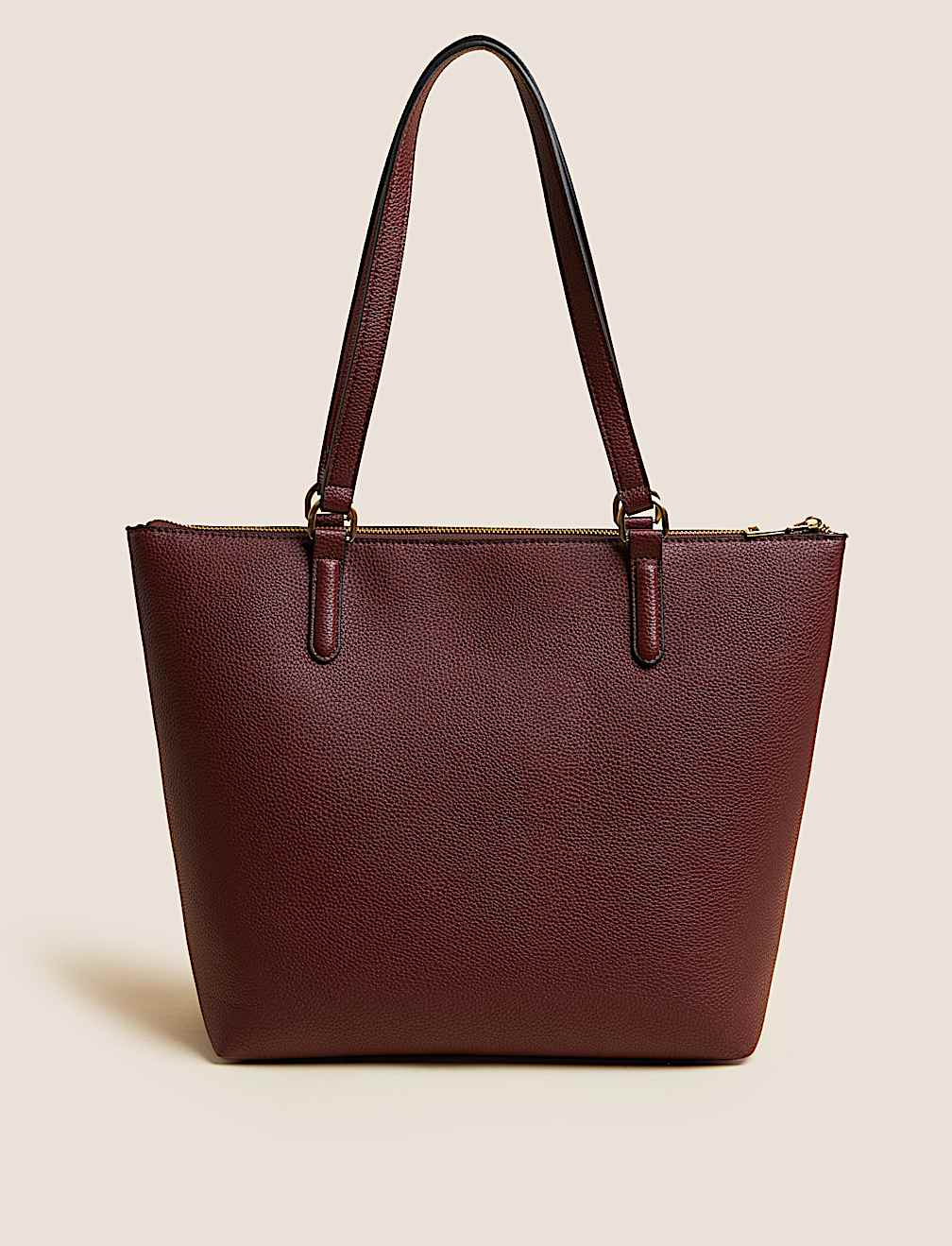 Faux Leather Croc Effect Tote Bag