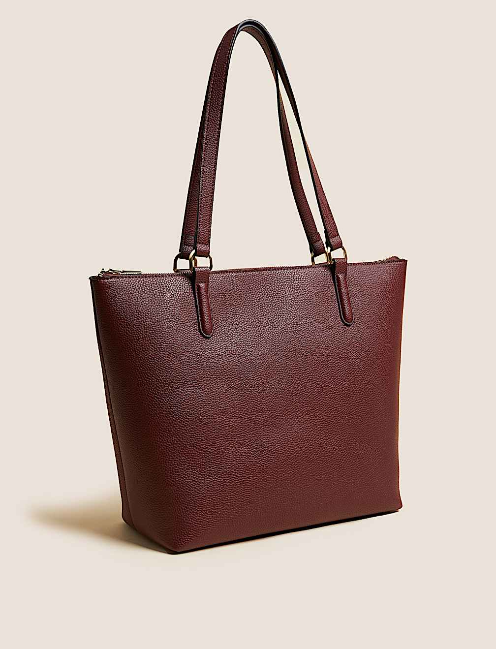 Faux Leather Croc Effect Tote Bag