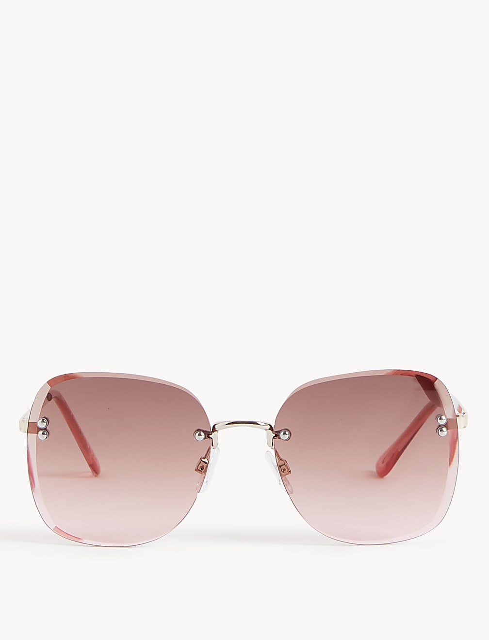 Rimless Square Sunglasses