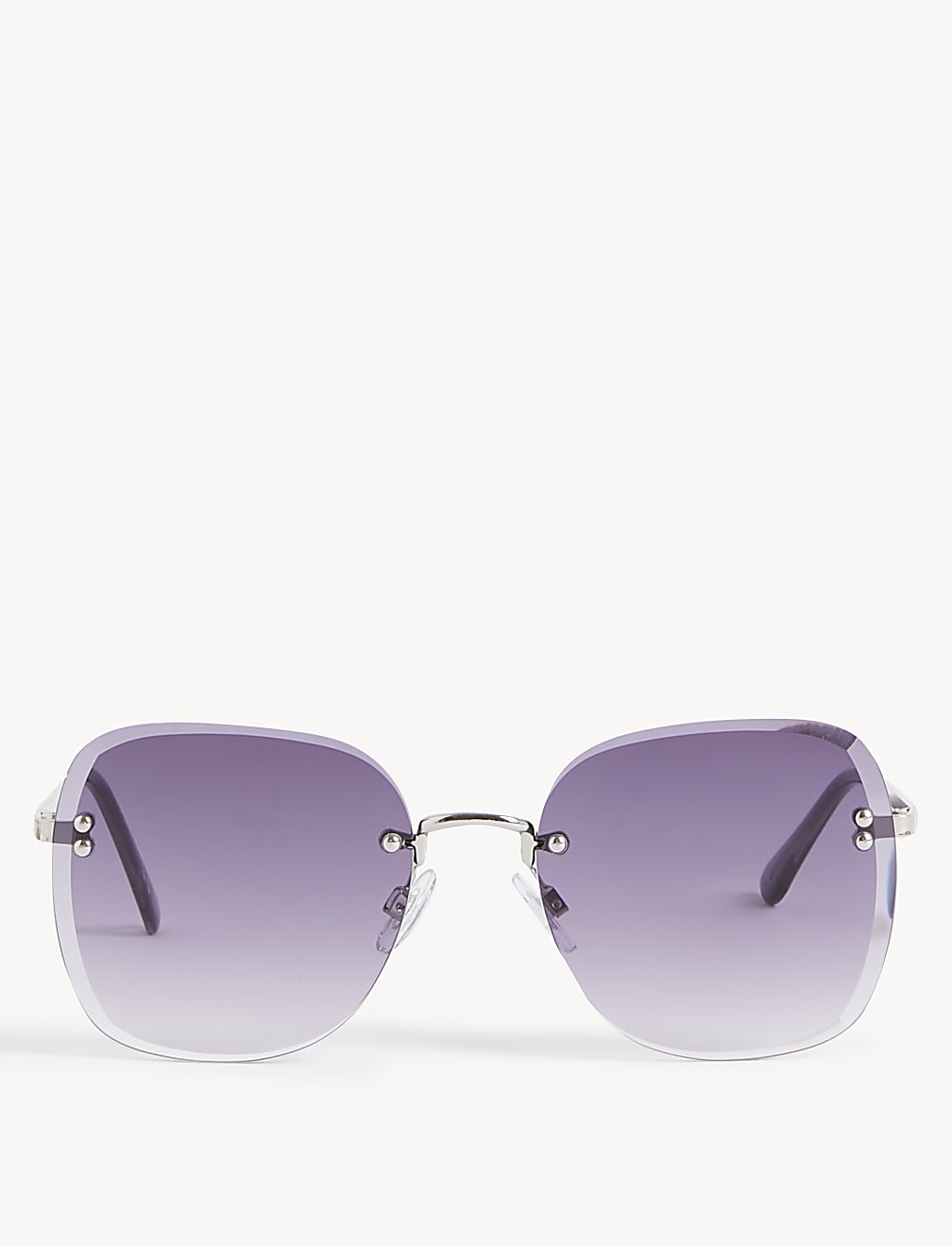 Rimless Square Sunglasses