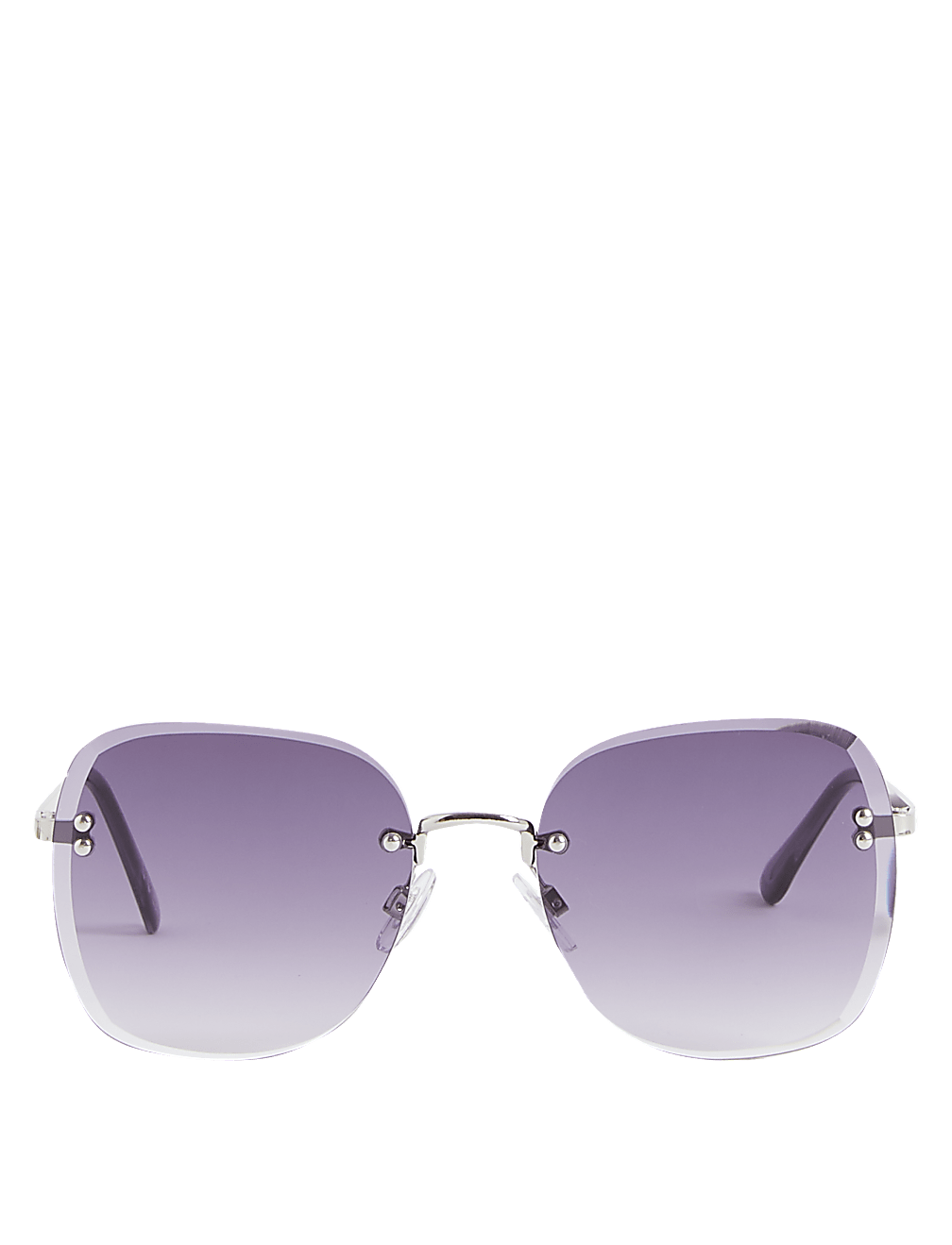 Rimless Square Sunglasses