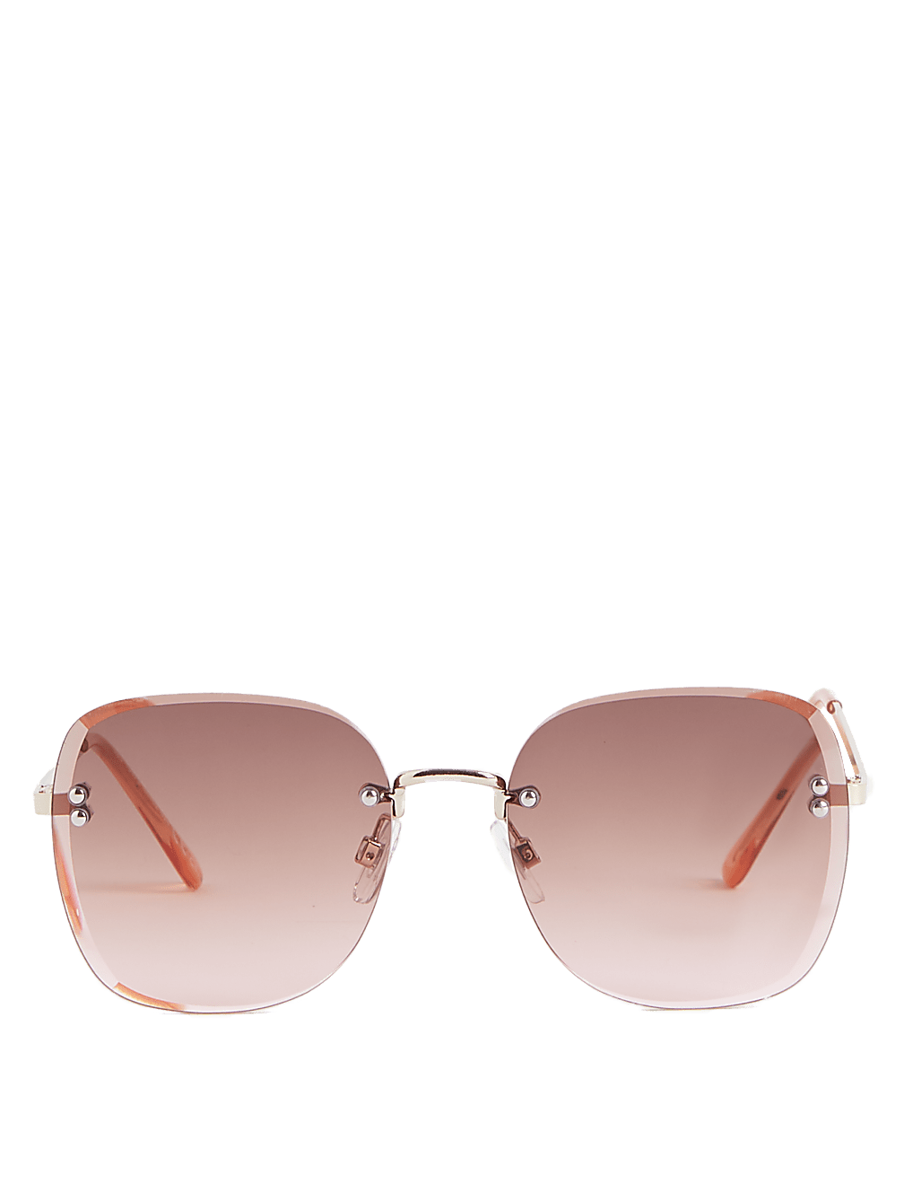 Rimless Square Sunglasses