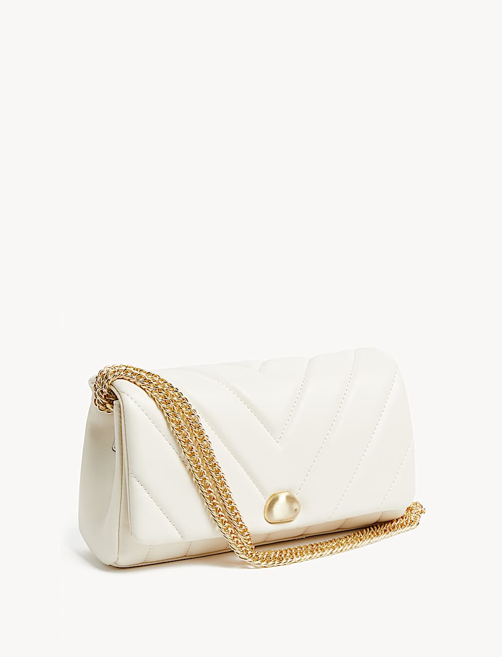 Quilted Chain Strap Shoulder Bag