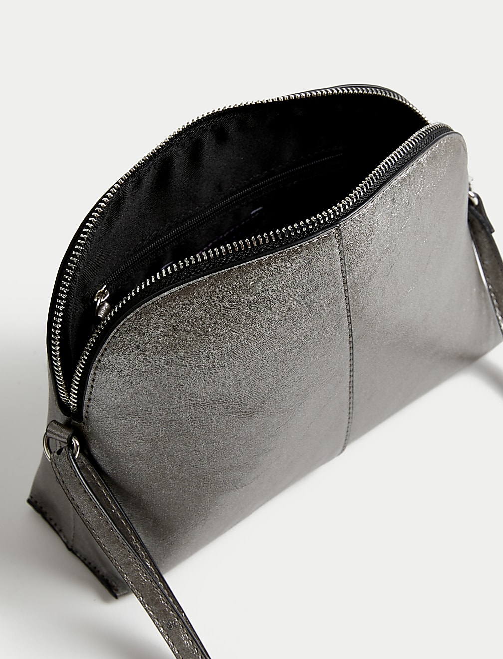 Faux Leather Cross Body Bag