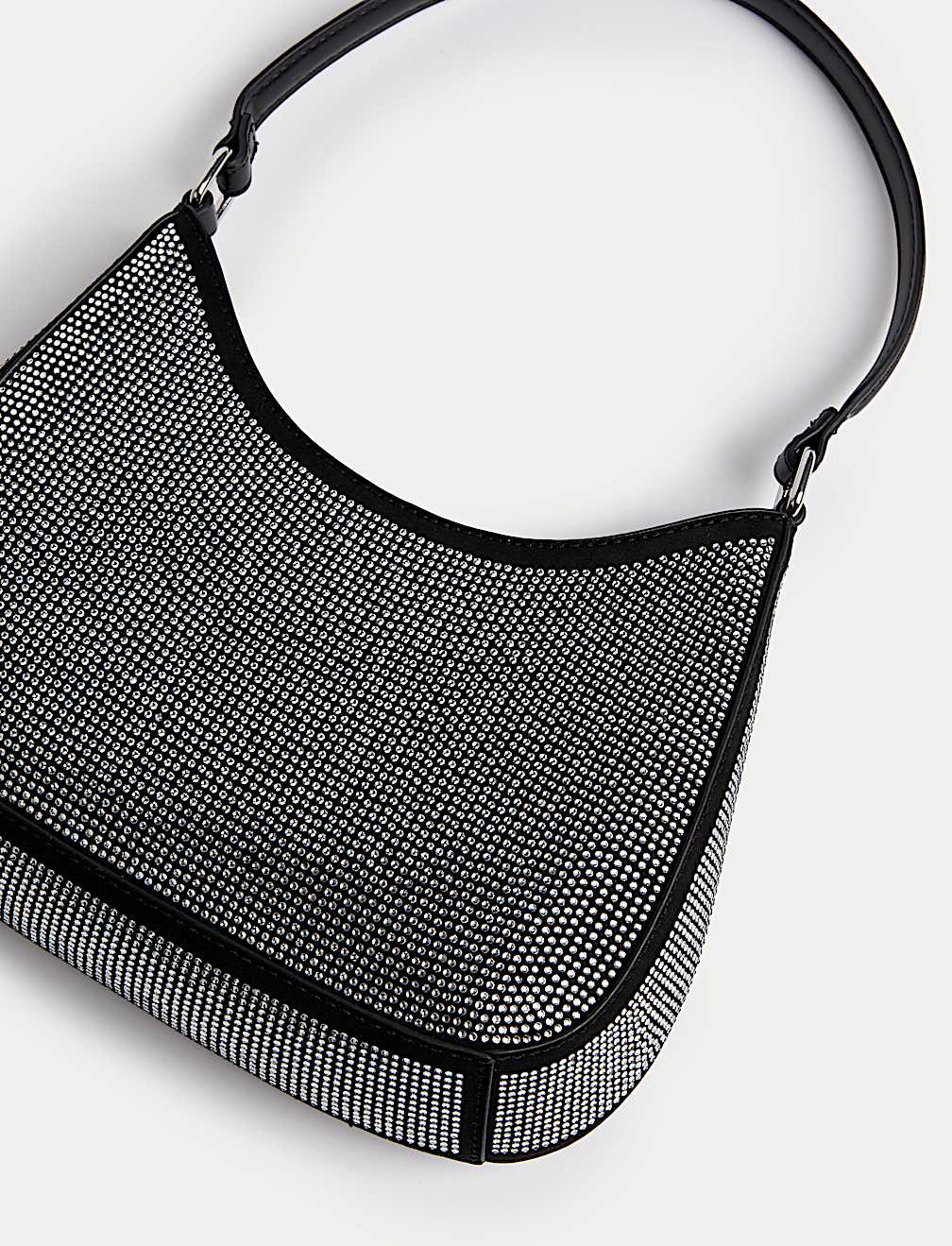Faux Leather Underarm Shoulder Bag