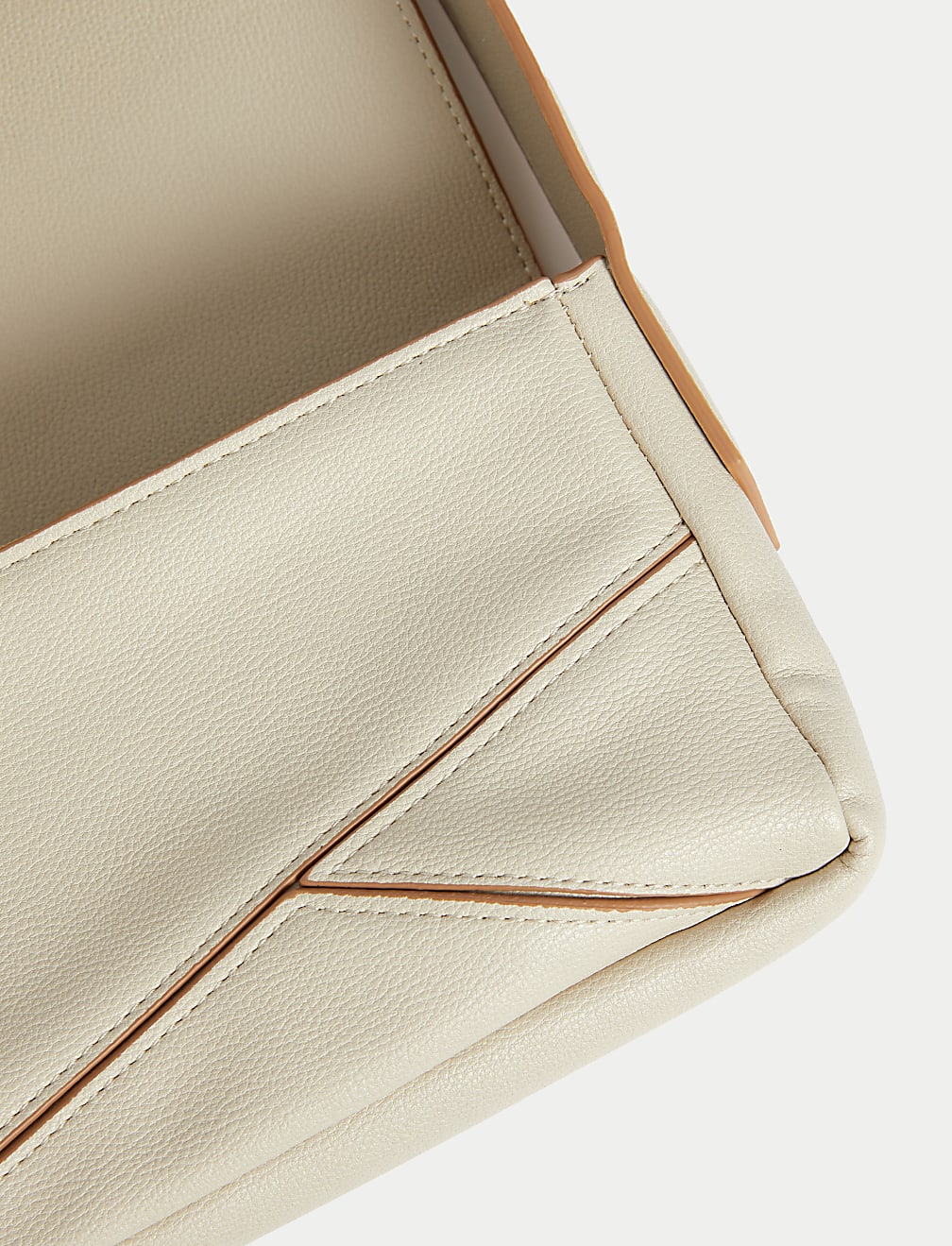 Faux Leather Shoulder Bag