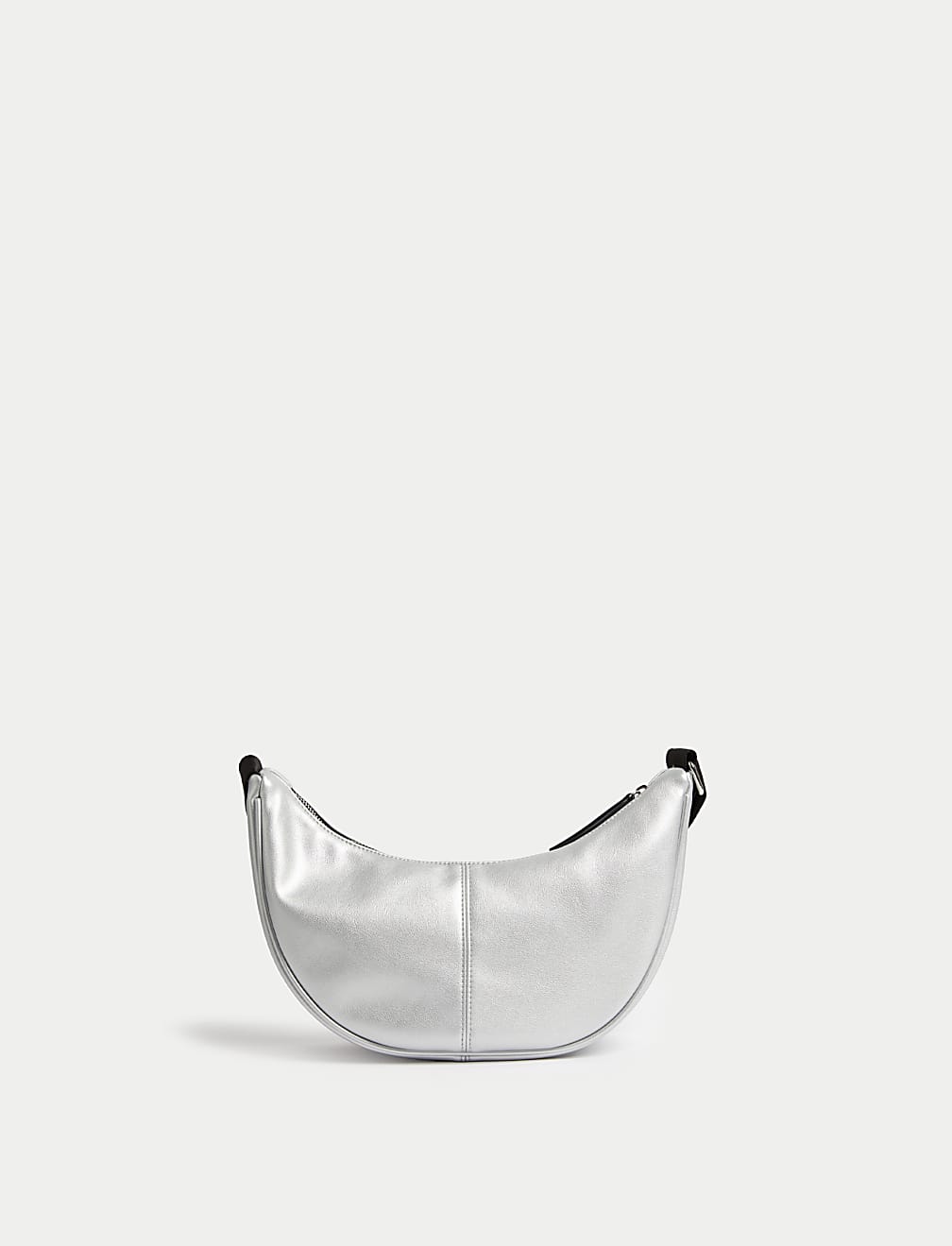 Faux Leather Sling Cross Body Bag