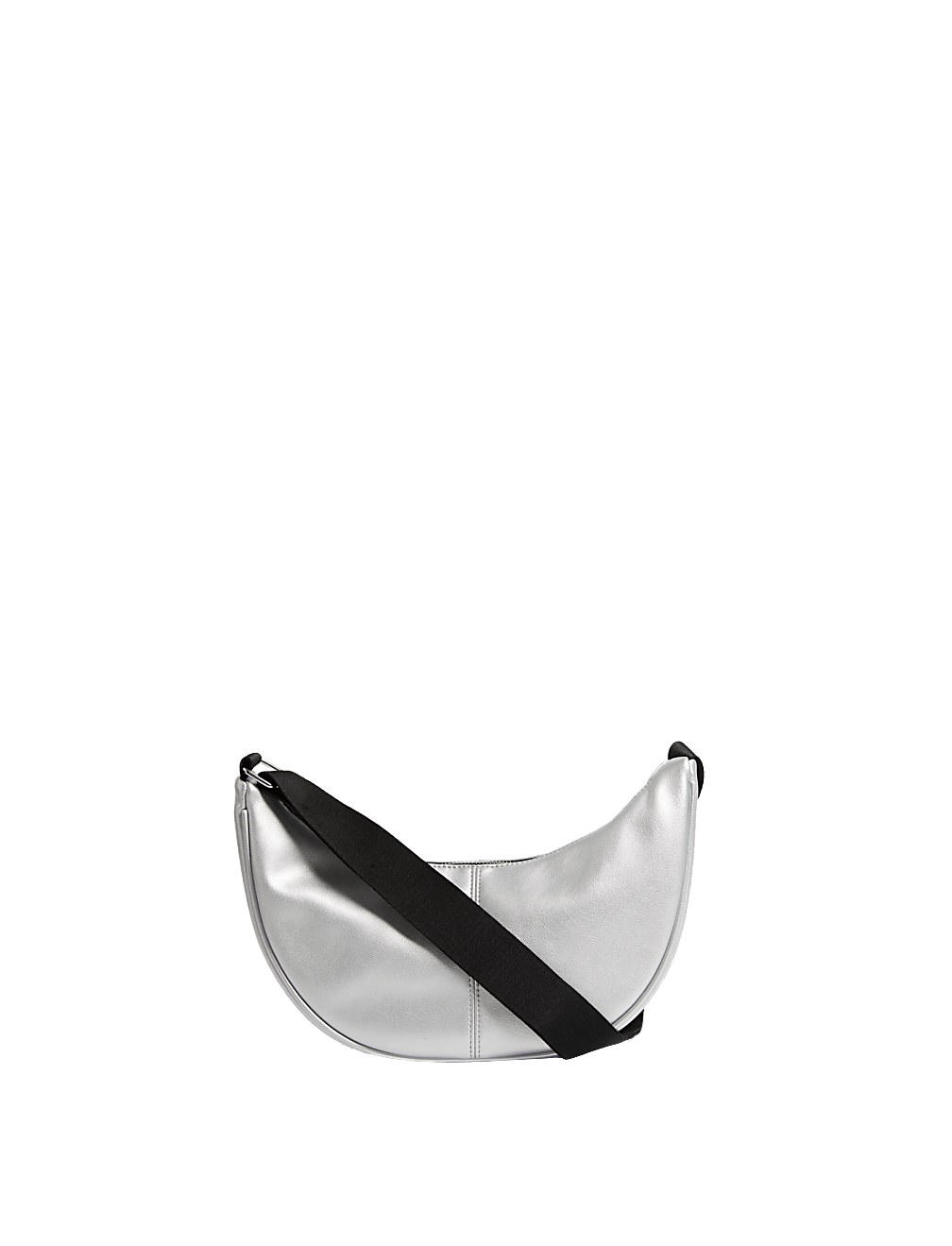 Faux Leather Sling Cross Body Bag