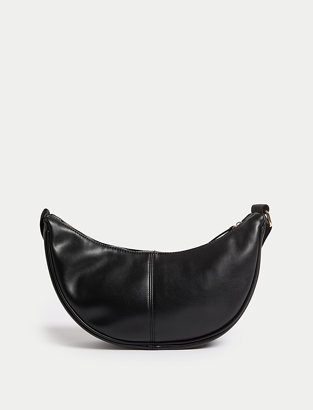 Faux Leather Sling Cross Body Bag