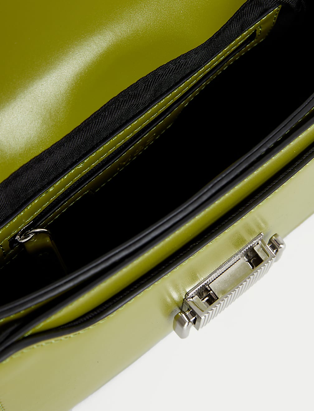 Faux Leather Cross Body Bag