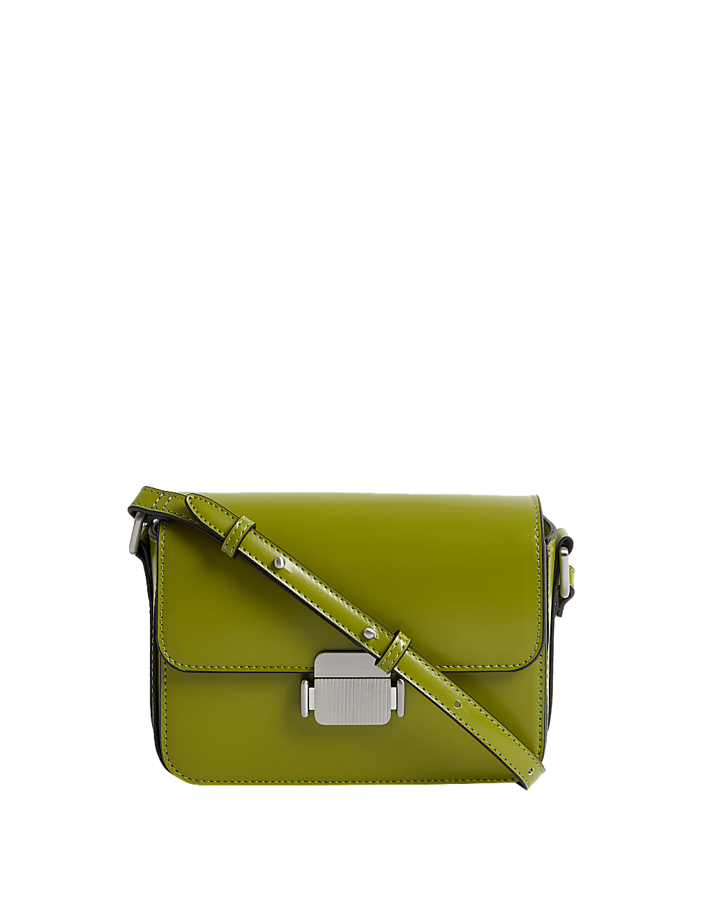 Faux Leather Cross Body Bag