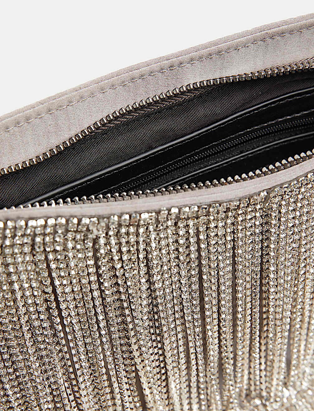 Diamante Fringed Shoulder Bag
