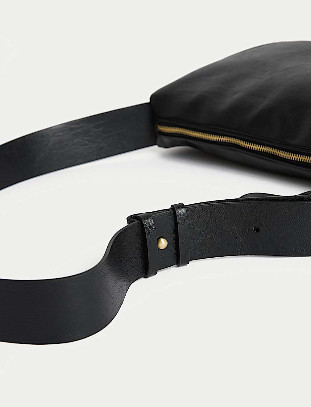 Faux Leather Sling Bag