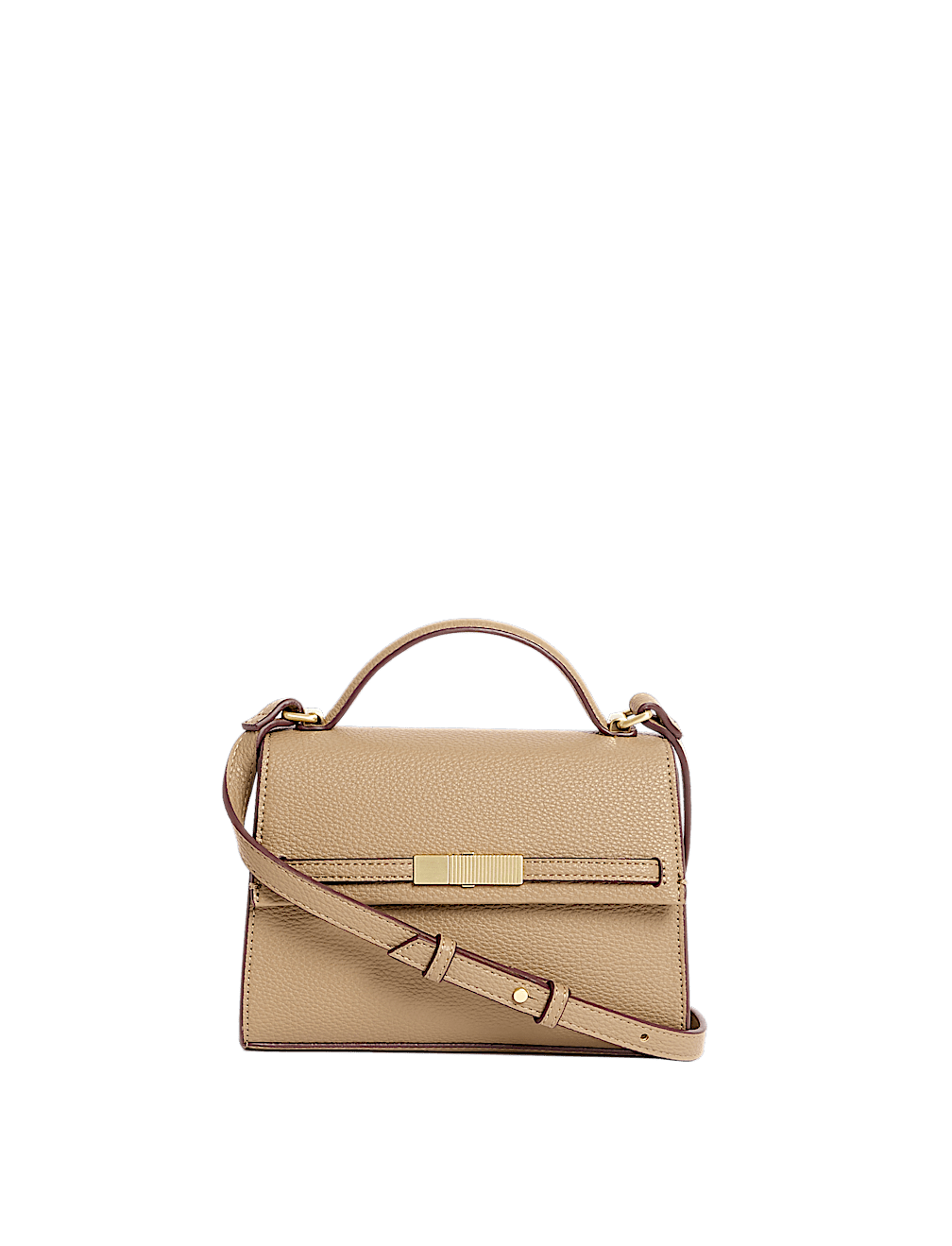 Faux Leather Cross Body Bag