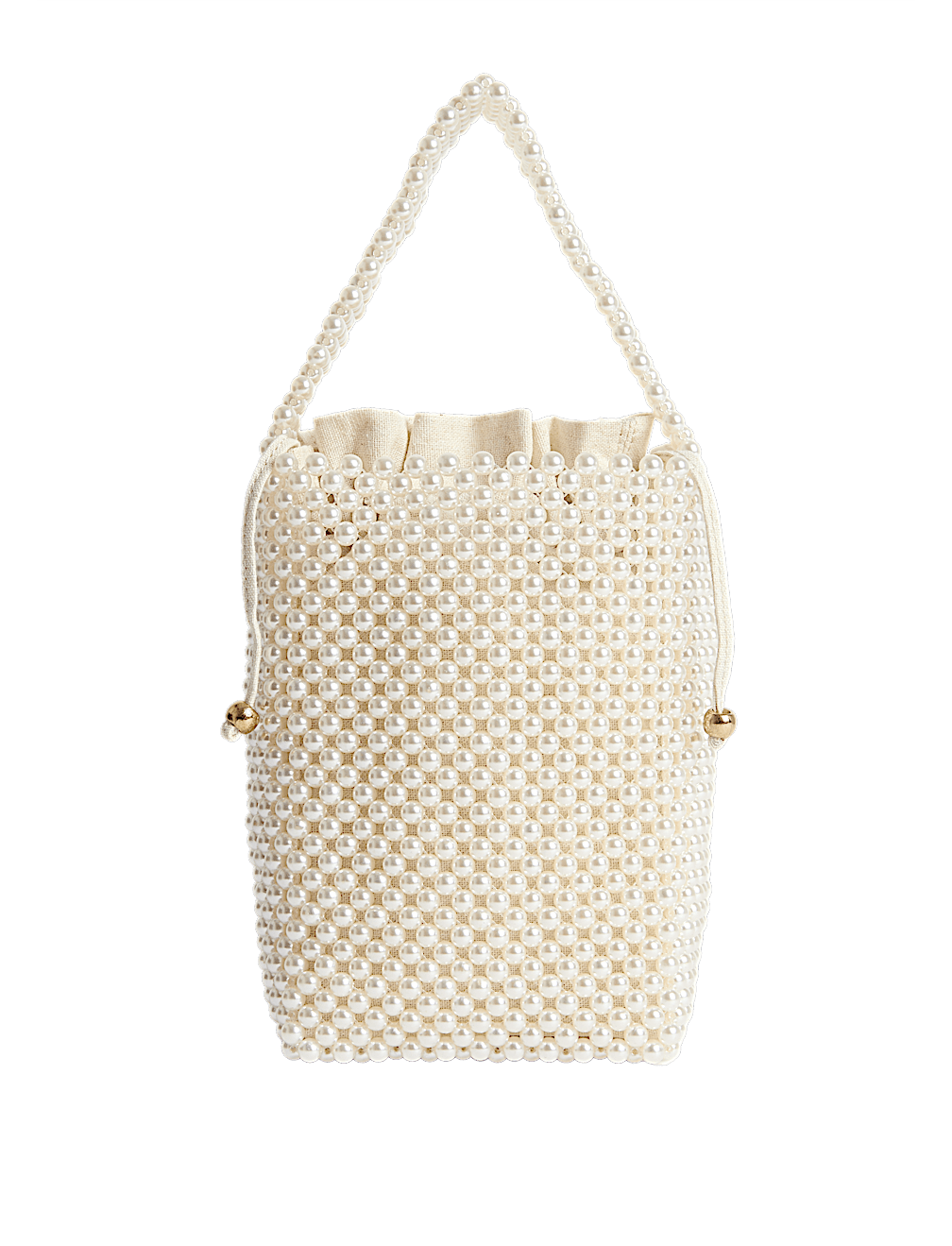 Beaded Drawstring Grab Bag
