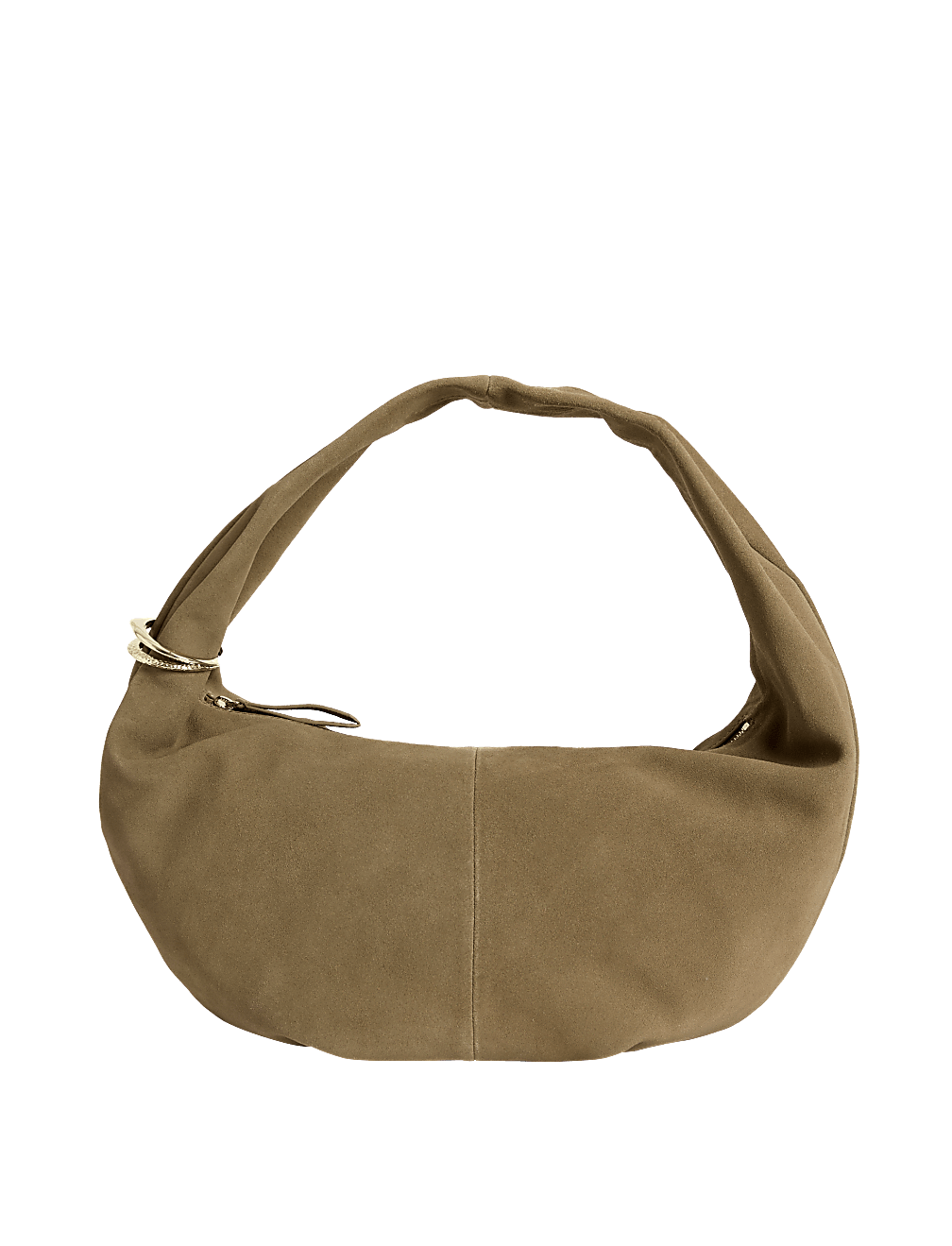 Suede Shoulder Bag