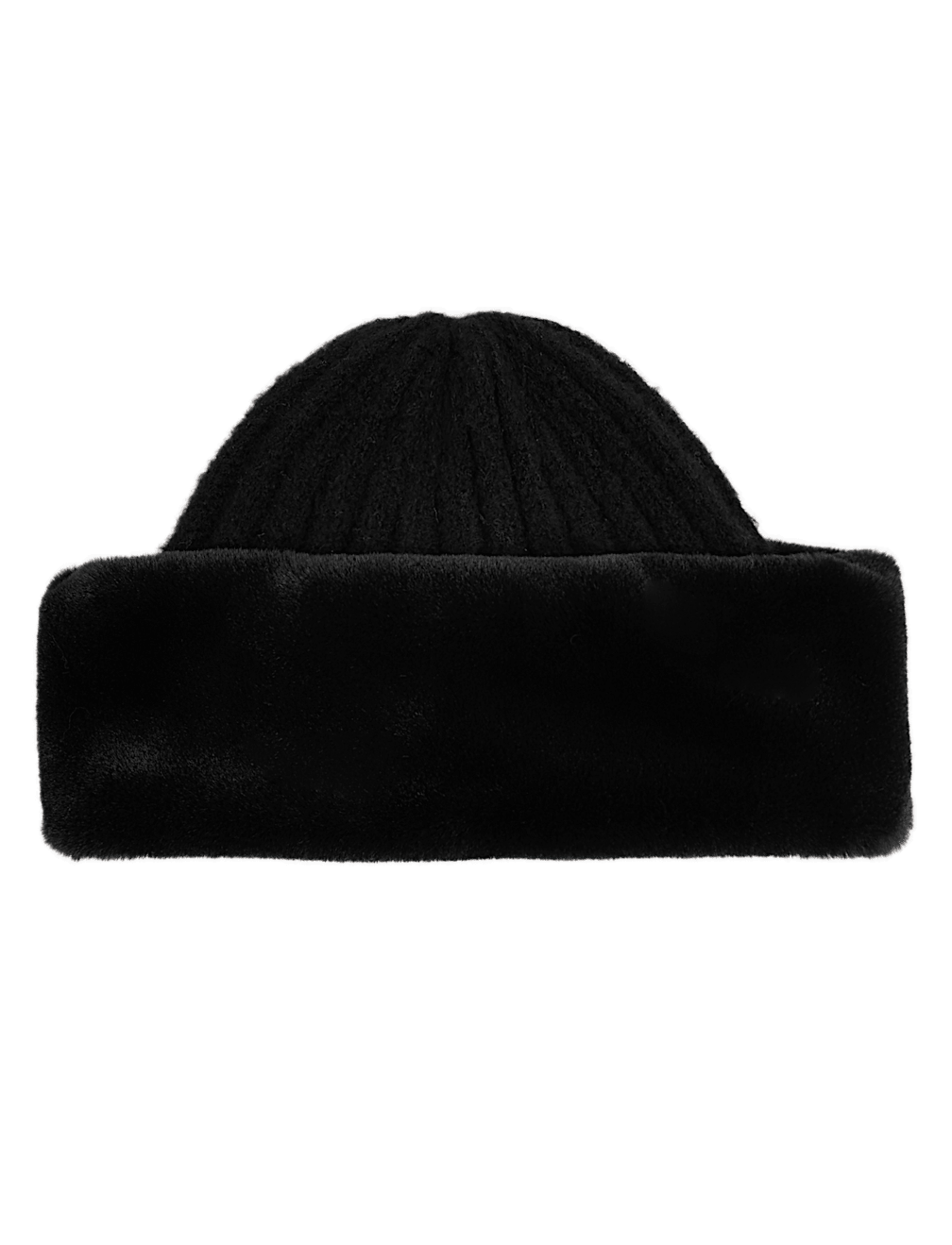 Knitted Textured Cossack Hat