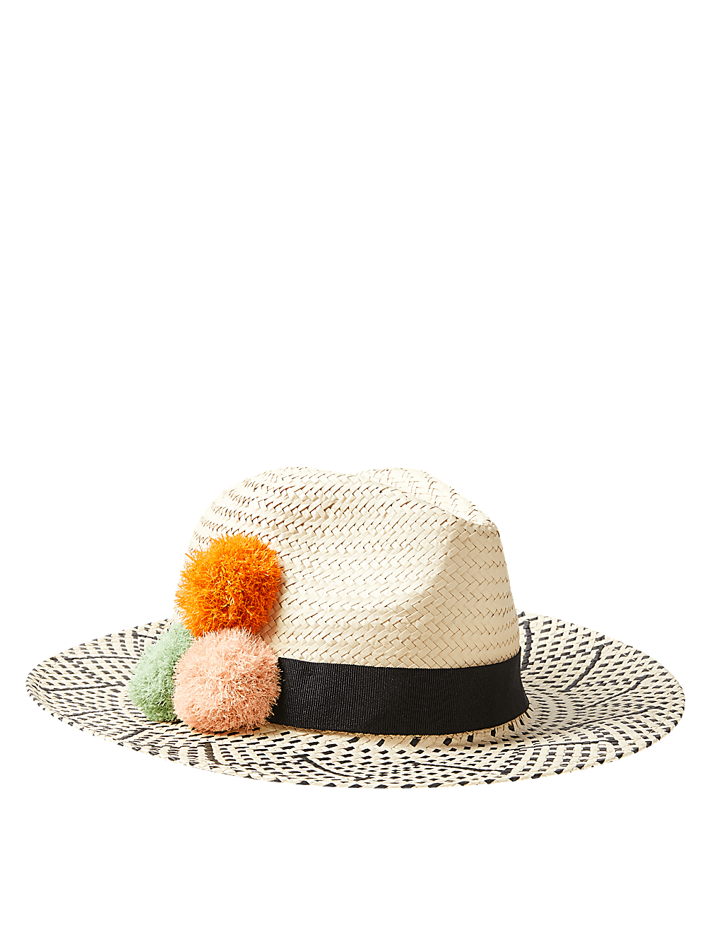 Pom-Pom Fedora Hat