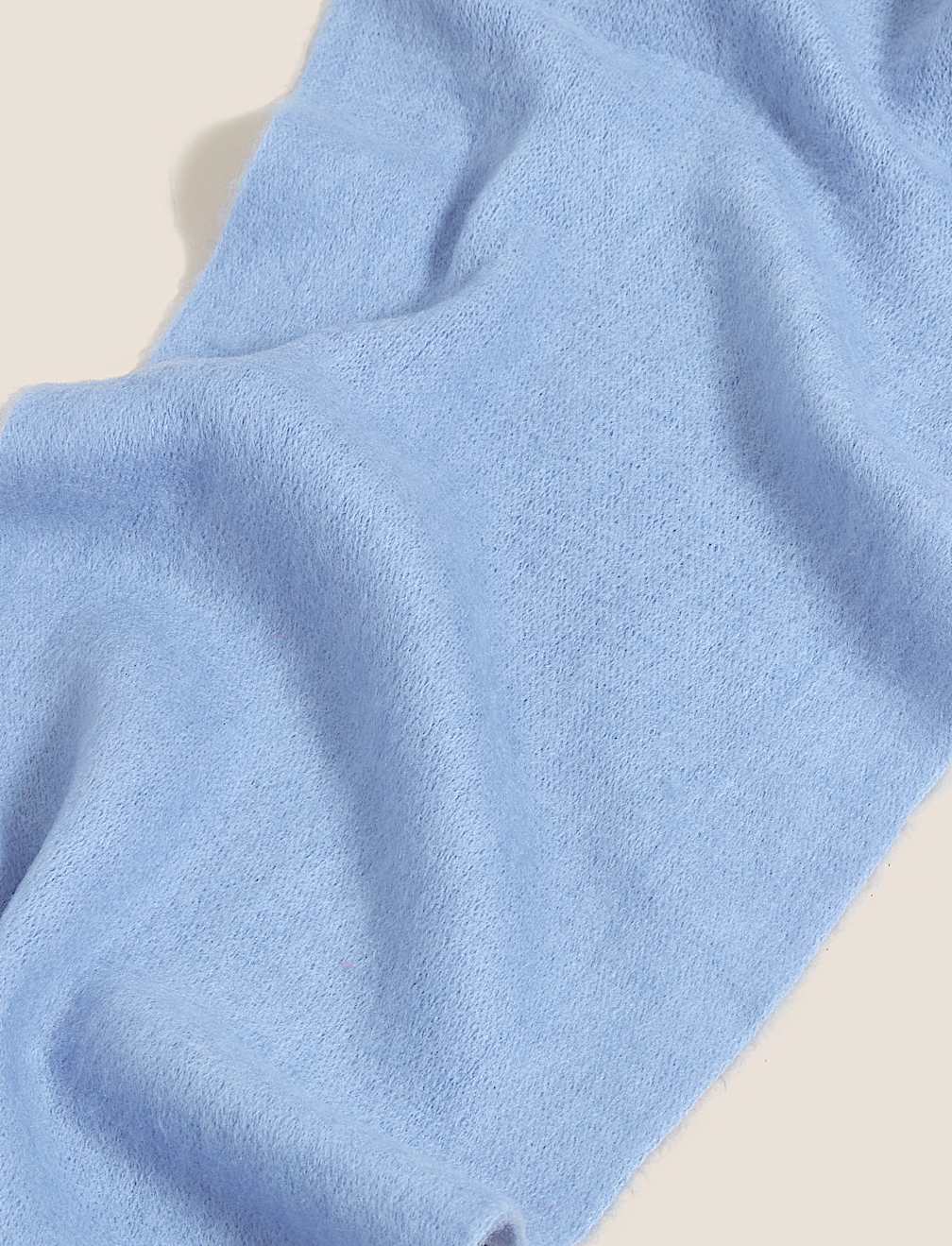 Knitted Tassel Scarf