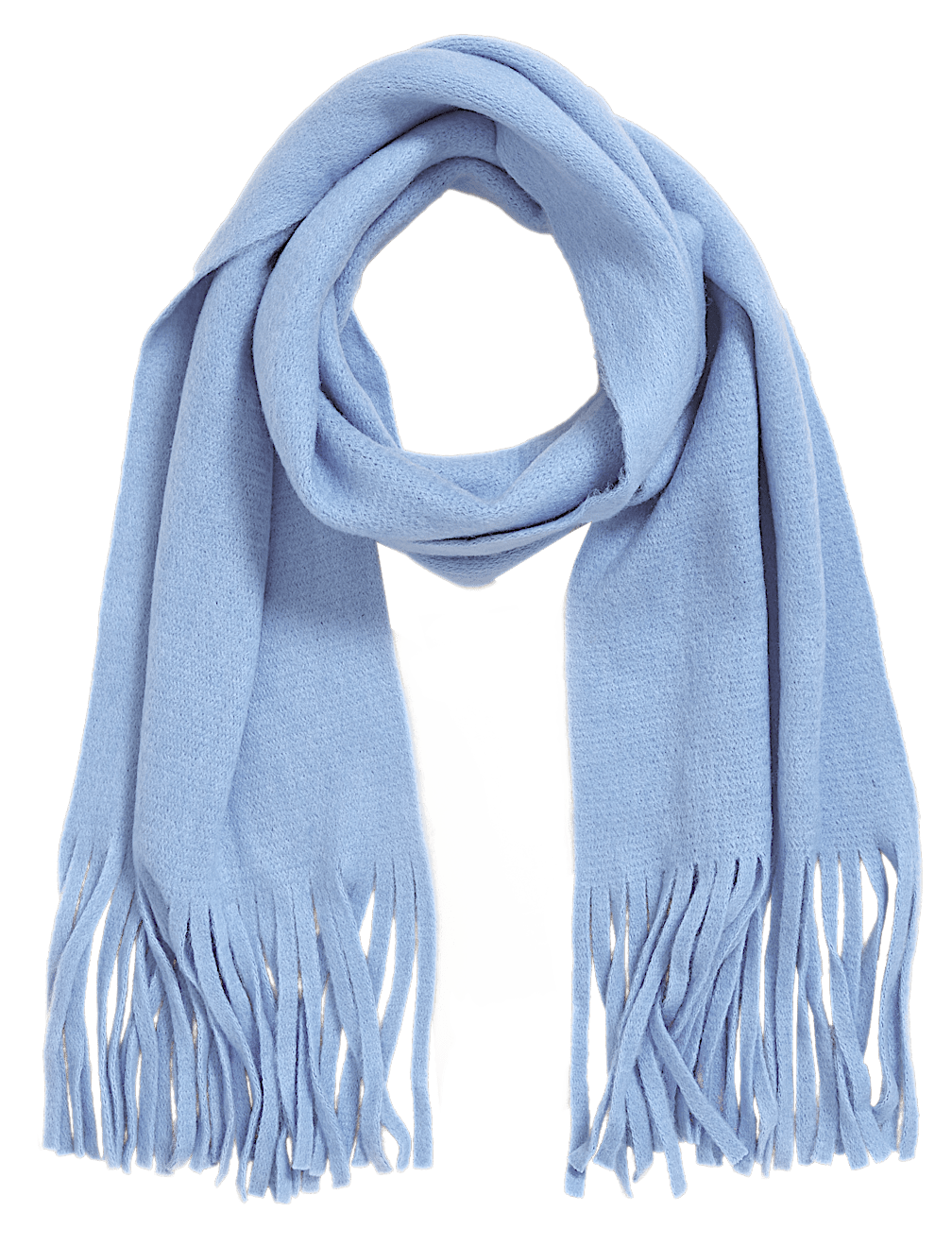 Knitted Tassel Scarf