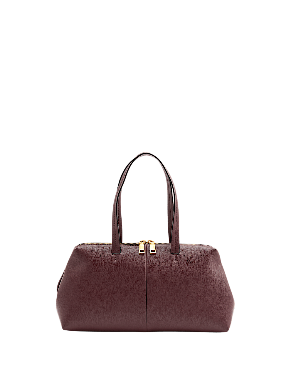 Double Zip Grab Bowler Bag